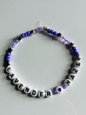 Taylor Swift Eras Tour Friendship Bracelet Lavender Haze Midnights